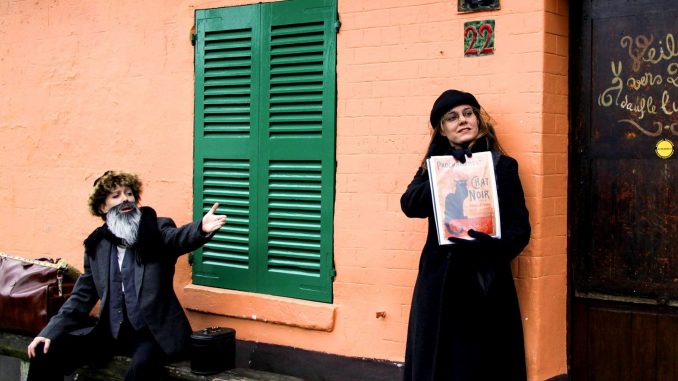 Frédé et Suzanne au Lapin Agile Frédé et Suzanne à la butte montmartre